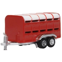 Oxford N Livestock Trailer Red NFARM004