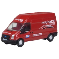 Oxford 1/148 Ford Transit 2006 Parcelforce Diecast Model
