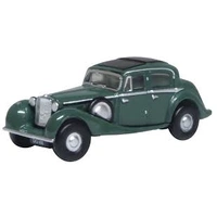 Oxford 1/148 Jaguar SS Suede Green Diecast Model