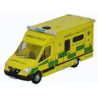 Oxford 1/148 Mercedes Ambulance Wales Diecast Model