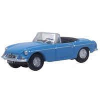 Oxford 1/148 Iris Blue MGB Roadster Diecast Model Car