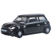 Oxford 1/148 New Mini Midnight Black Diecast Car NNMN003