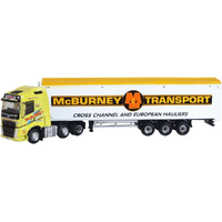Oxford 1/148 Volvo FH4 Walking Floor MC Burney Diecast Truck NVOL4008
