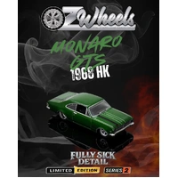 Oz Wheels 1/64 1968 Holden HK Monaro GTS - Green