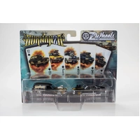 Oz Wheels 1/64 Burnanza Twin Set Holden HZ Panel Van / Ford XY Falcon FSDTWINBNNZA