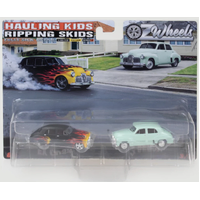 Oz Wheels 1/64 Hauling Kids and Ripping Skids FX Holden Sedan Fully Sick Detail