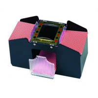 Card Shuffler & Dealer Shoe - Card Shuffler- 2 Decks
