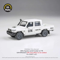 Para64 1/64 2014 Toyota Land Cruiser LC79 UN MINUSCA Off Road Effect LHD Diecast Model Car