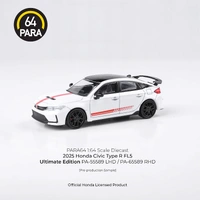 Para64 1/64 2025 Honda Civic Type RUltimate Edition RHD Diecast Model Car