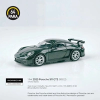 Para64 1/64 2025 Porsche 911 GT3 (992.2) Oak Green Metallic Neo RHD Diecast Model Car