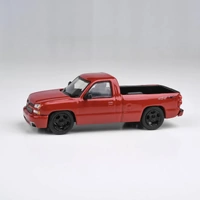 Para64 1/64 2006 Chevrolet Silverado Single Cab Victory Red Diecast Model Car