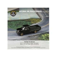 Para64 1/64 2025 Toyota Hilux Champ Tamaraw Black RHD Diecast Model Car
