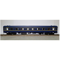 Powerline HO Victorian Carriage S-Car 7 BS Blue & Yellow VR-BG-SS