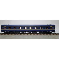 Powerline HO Victorian Carriage S-Car 8 BS Blue & Yellow VR-BG-SS