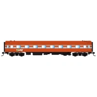 Powerline HO Victorian Carriage S-Car 210AS Tangerine and Silver Ribbon V/Line