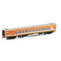 Powerline HO Victorian Carriage Z-Car V/Line 256 ACZ Tangerine w/Green & White Stripe
