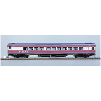 Powerline HO Victorian Carriage Z-CarV/Line Pass Corp 258 ACZ Maroon/Blue/White