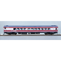 Powerline HO Victorian Carriage Z-Car V/Line Pass Corp 256 BCZ Maroon/Blue/White