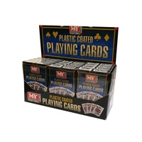 Playing Cards Plastic Coated 044482