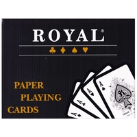 Royal Plastic Coated Double Playing Cards PC310088
