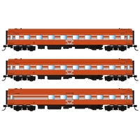 Powerline HO Victorian Carriage S-Car BS210/BS 3/BRS224 Vic Rail (3 pack)