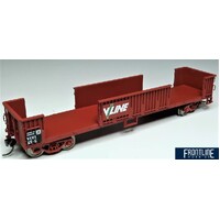 Powerline HO VKOX Slab Steel Bogie Open Wagon (No Doors) #VKOX 65C V/Line