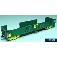 Powerline HO AKBX Slab Steel Bogie Open Wagon (No Doors) #AKBX 529E AN