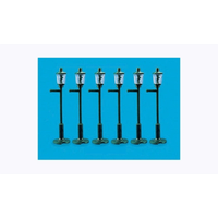Peco OO Modelscene Gas Lamp Posts 6pkt