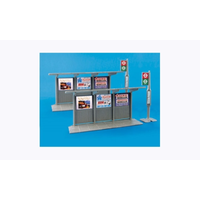 Peco OO Modelscene Bus Stop & Shelter 2pkt