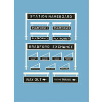 Peco OO Modelscene Platform Signage