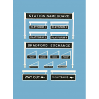 Peco OO Modelscene Platform Signage