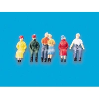 Peco OO Modelscene Passengers, Seated