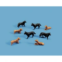 Peco OO Modelscene Dogs Railway Figures