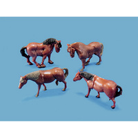 Peco OO Modelscene Horses & Ponies (4)