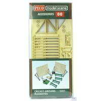 Peco OO Modelscene Cricket Ground Accessories