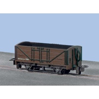 Peco OO-9 Open Wagon Brown Unlettered