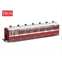 Peco OO-9 All 3rd Coach Lynton and Barnstaple Livery No 14