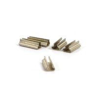 Peco OO Nickle/Silver Fishplates Flat Bottom Rail 25pkt 