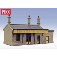 Peco HO/OO West Bay Station Building Kit