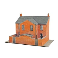 Peco N Laser Cut Victorian House Backs Kit