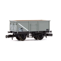 Peco N Ex-Br 16 Ton Mineral Wagon (MCO) Unfitted Grey New Tooling Rolling Stock