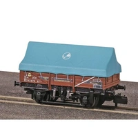 Peco N China Clay Hood Wagon UCV B743470 Bauxite