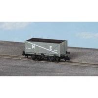 Peco N RTR 9ft 7 Plank Open Wagon NE Grey
