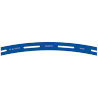 Peco HO /OO 18" 457mm Radius Template Tracksetta