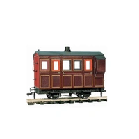 Peco O 4 Wheel Coach/Brake Maroon Kit