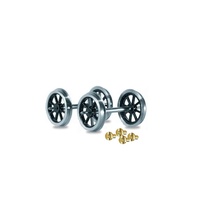 Peco O Spoked Wagon Wheels and Bearings