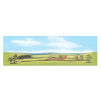 Peco OO Country Landscape Background 228mm x 736mm