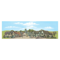 Peco OO Backscene: Town Provincial