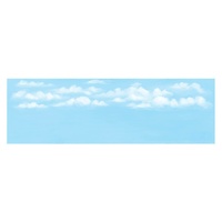 Peco OO Backscene: Sky With Clouds