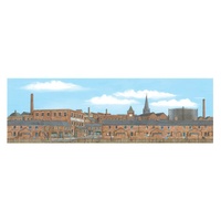 Peco OO Backscene: Old Industrial Town Centre